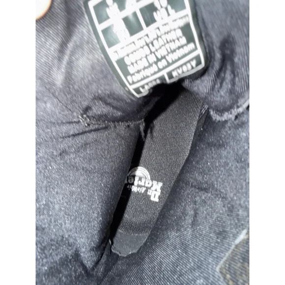 Dr. Doc Martens Boots Combs Leather Black Men's 9 Women’s 10 Unisex 42 EU NWOB - Picture 7 of 9